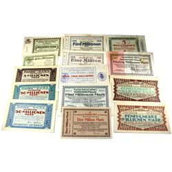 Lot of Germany Notgeld Banknotes. You will receive all different notes except for 2x duplicate desig