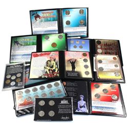 Estate Lot of Various Canada Commemorative Coin Sets. You will receive 20th Century Canadian Nickel 