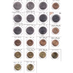 Estate Lot of 1968-2015 Canada Nickel Dollars and Loon Dollars. You will receive a variety of dates