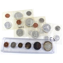 4x 1967 Canada 6-coin Year Sets - 3x Proof Like Sets & 1x Set in Hard Plastic Holder. The coins in t