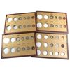 Image 1 : 1929-1960 Canada 1-cent, 5-cent, 10-cent & 25-cent in Cardboard Holders - 1929, 1930, 1947, 1955, 19