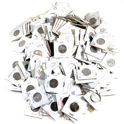 Group Lot of Assorted 1968-2000's Canada 25-cents. Many Commemoratives. 285pcs