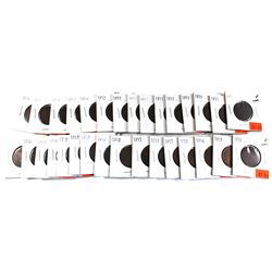 Group Lot of 1911-1920 Canada 1-cent Very Fine to EF-AU - 9x 1911, 5x 1912, 1914, 2x 1915, 1916, 4x 