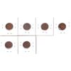 Image 2 : Canada 1-cent Planchets and Clipped Planchets. You will receive 3x cent planchets & 3x clipped planc