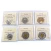 Image 2 : Group Lot of 6x ICCS Certified Specimen coins. Lot includes: 1997 10c SP-67, 1997 25c SP-67, 1996 Lo