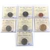 Image 1 : Group Lot of 7x ICCS Certified coins MS-65 to MS-67 NBU. 7pcs
