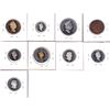 Image 2 : Group Lot 9x different Proof Canadian Coins 1992-2012. 9pcs