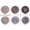 Image 2 : Group Lot 6x 1939 Parliament Commemorative Silver $1, coins range from Fine to EF-AU. Coins may be l