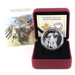 2014 Canada $20 Nanaboozhoo & the Thunderbird's Nest Fine Silver Coin (TAX Exempt).