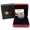 Image 1 : 2016 $10 Canada Geese Maple Leaf Shaped Silhouette Fine Silver Coin (TAX Exempt).