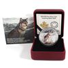 Image 1 : 2015 Canada $20 Imposing Alpha Wolf Fine Silver Coin (TAX Exempt).