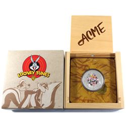 2015 Canada $20 Looney Tunes Classic Scenes Merrie Melodies Fine Silver Coin (capsule is scratched).