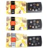 Image 1 : 1998, 1999 & 2000 Canada Specimen Sets (1998 hard plastic holder is scratched & 1999 missing COA). 3