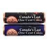 Image 1 : Lot of 2x 2012 Canada 1-cent Rolls 1x Magnetic and 1x Non-Magnetic in custom wrapper. Last Year Issu