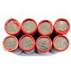 Image 1 : Lot of 8x Special Wrap Vancouver Olympic Commemorative 25-cent Rolls. Lot includes: 2x Ice Hockey, 2