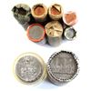 Image 1 : Lot of 9x Canadian Rolls. Lot includes: 1966, 1967, & 1998 1-cent Rolls, 1968 & 1970 5-cent Rolls, 1