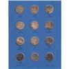 Image 2 : Canadian Quarter Collection in old Blue Whitman folder. Folder contains 19x Silver coins from 1953-1
