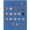 Image 1 : Canadian 10-cent Collection in Old Blue Whitman Folder. Folder contains 33x Silver Coins ranging fro