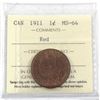 Image 1 : 1911 Canada Large cent ICCS Certified MS-64 Red