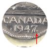 Image 3 : 1947 Maple Leaf 5-cent ICCS Certified MS-64