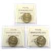 Image 2 : 2017 MS-66, 2018 MS-65 & 2019 MS-66 ALL ICCS Certified coins. 3pcs
