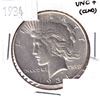 Image 1 : 1934 United States Peace Dollar UNC+ (Cleaned)