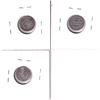 Image 2 : 1837 AG (residue), 1839 G-VG (Cleaned), & 1840 VG (Impaired) All USA silver Half Dime. 3pcs