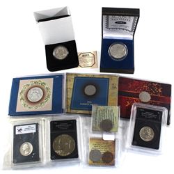 10x United States Commemorative coins: 1912D Liberty Head Nickel, 1912 Liberty Nickel, 1954 Silver F