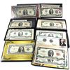 Image 1 : Collection of United States Banknotes: 1957 One Dollar Silver Certificate, 2x Red & Green Seal $2 Bi