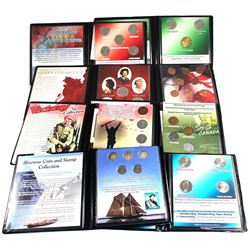 Estate Lot of First Commemorative Mint Canadian Coin Sets: 1987-1996 Canada's Last 10 copper cents, 