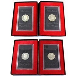 1971-1974 United States Silver Eisenhower Proof Dollars. Coins come housed in original mint packagin