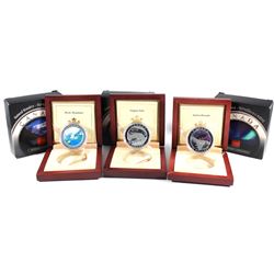 2003-2004 Canada National Wonders $20 Fine Silver Coins (Tax Exempt): 2003 The Rockies, 2003 Niagara