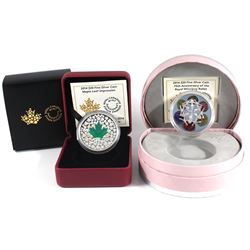 2014 Canada $20 Royal Winnipeg Ballet 75th Anniversary & 2014 Canada $20 Maple Leaf Impression Fine 