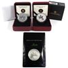 Image 1 : 2011, 2012, 2013 $10 Maple Leaf Fine Silver Coins (Tax Exempt). 3pcs