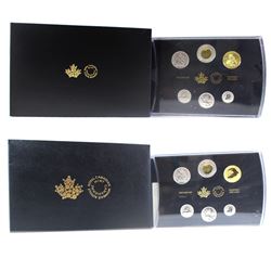 2017 & 2018 Canada 6-Coin Specimen Sets - 2017 Snow Goose & 2018 Burrowing Owl. 2pcs
