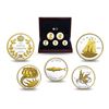 Image 1 : 2018 Canada Legacy of the Dime 5-Coin Fine Silver Set (The 2 large coins are lightly scratched) TAX 