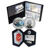 Image 1 : 2006 Snowbirds $5 Pure Silver Set & Lasting Impression $5 Set. Please note that the lasting impressi