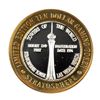 Image 2 : .999 Silver Stratosphere Las Vegas, Nevada $10 Casino Limited Edition Gaming Token