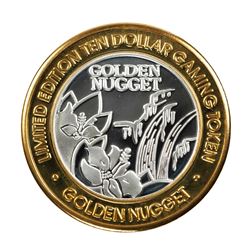 .999 Silver Golden Nugget Laughlin, NV $10 Casino Limited Edition Gaming Token