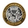 Image 1 : .999 Silver Golden Nugget Laughlin, NV $10 Casino Limited Edition Gaming Token