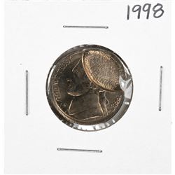 1998 Jefferson Nickel Multiple Error Coin Indent & Ram Strike