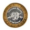 Image 1 : .999 Silver Treasure Island Las Vegas, Nevada $10 Casino Limited Edition Gaming Token