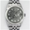 Image 1 : Rolex Mens Stainless Steel Meteorite Diamond 36MM Datejust Wristwatch