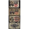 Image 1 : Lot of (4) Misc Fractional Notes