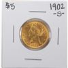Image 1 : 1902-S $5 Liberty Head Half Eagle Gold Coin
