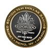 Image 2 : .999 Fine Silver Eldorado Reno, Nevada $10 Limited Edition Gaming Token