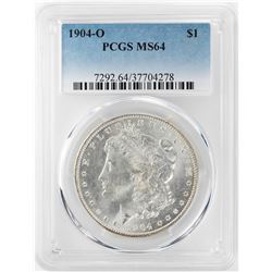 1904-O $1 Morgan Silver Dollar Coin PCGS MS64
