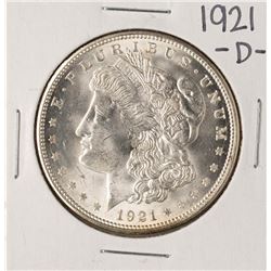 1921-D $1 Morgan Silver Dollar Coin