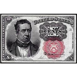 1874 Ten Cents Fifth Issue Fractional Currency Note
