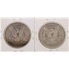 Image 2 : Lot of (2) 1889 $1 Morgan Silver Dollar Coins